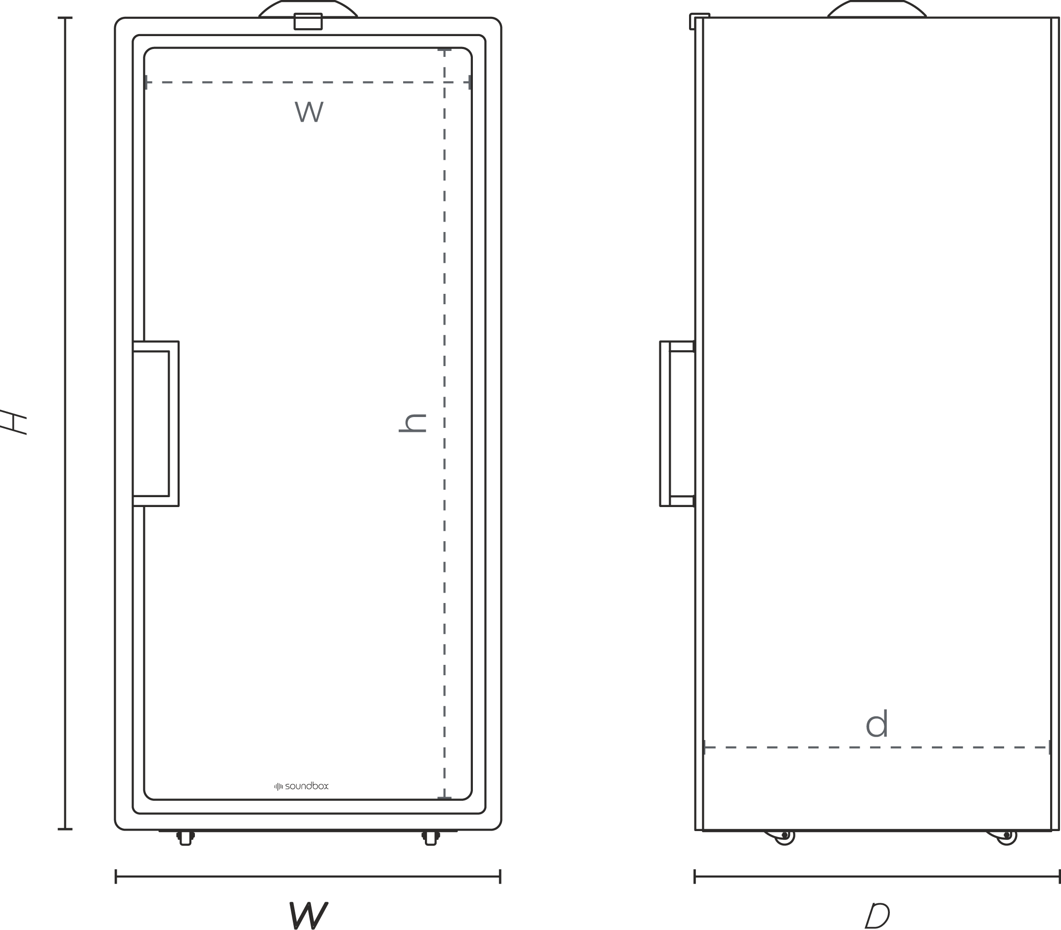 Soundbox soundproof office pod - specs image