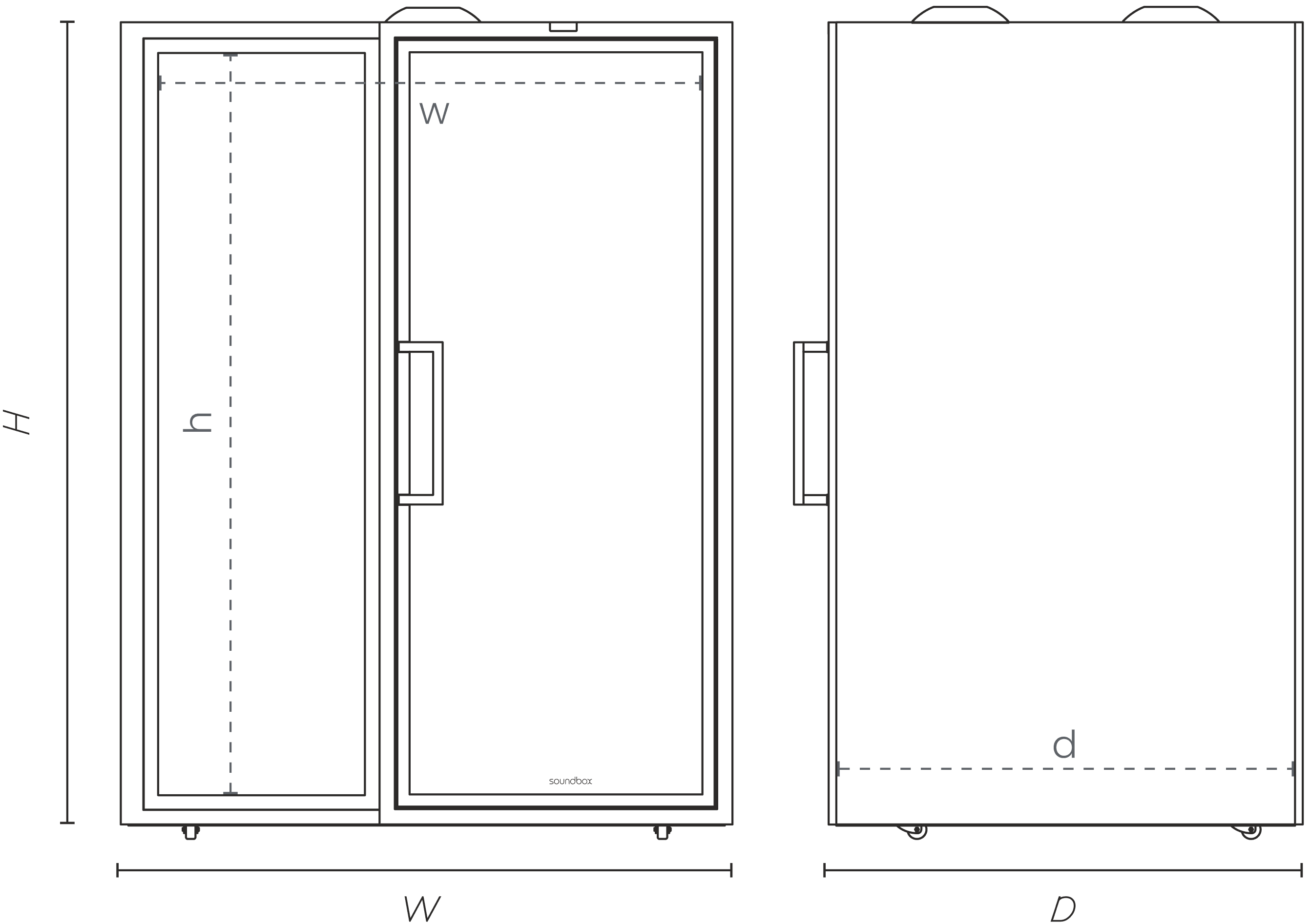 Soundbox soundproof office pod - specs image