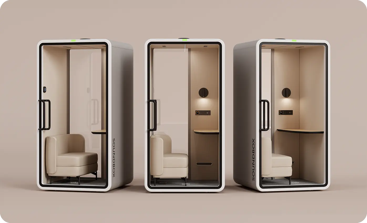 VRT SM - soundproof booth gallery image