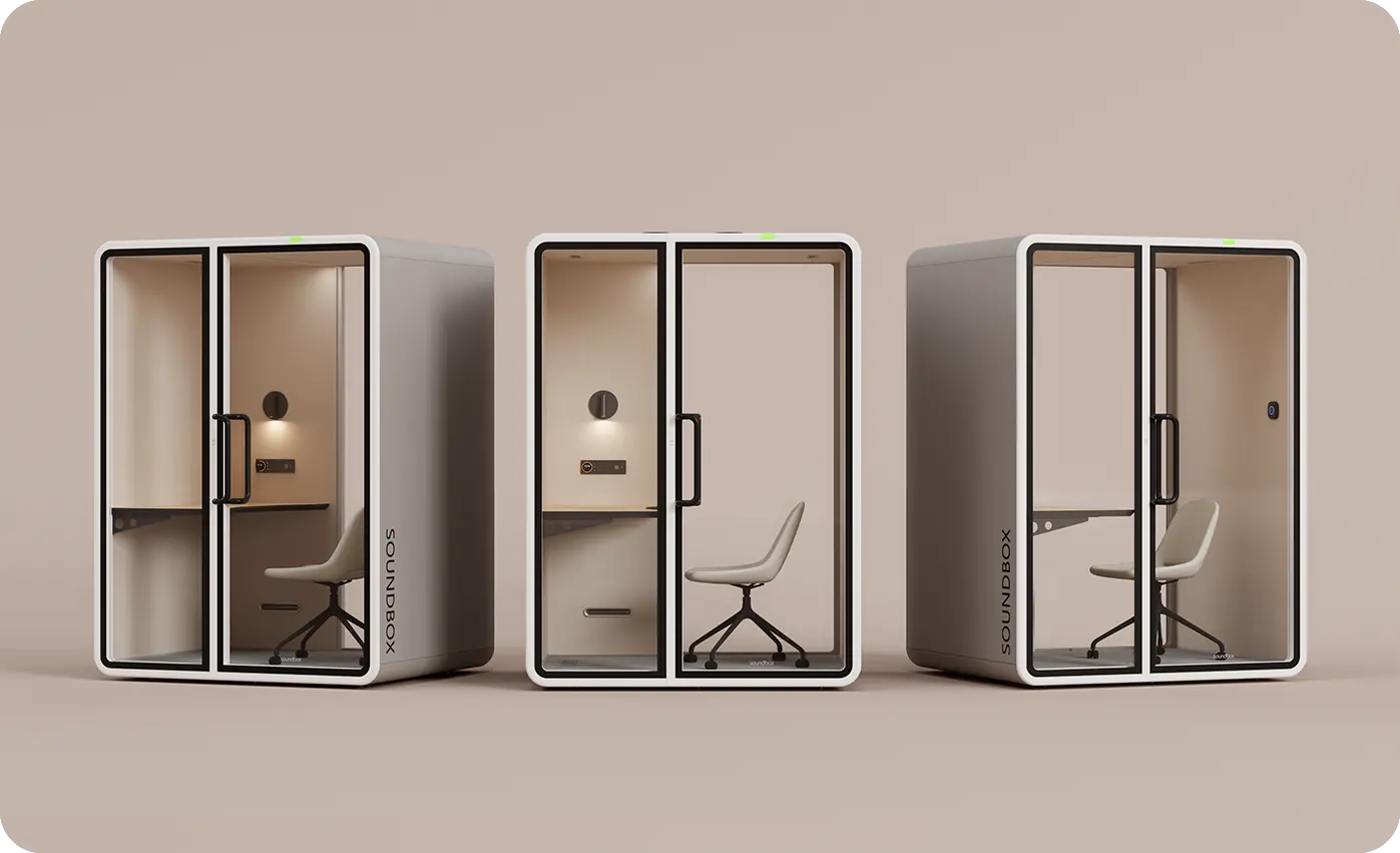 VRT M - soundproof booth gallery image