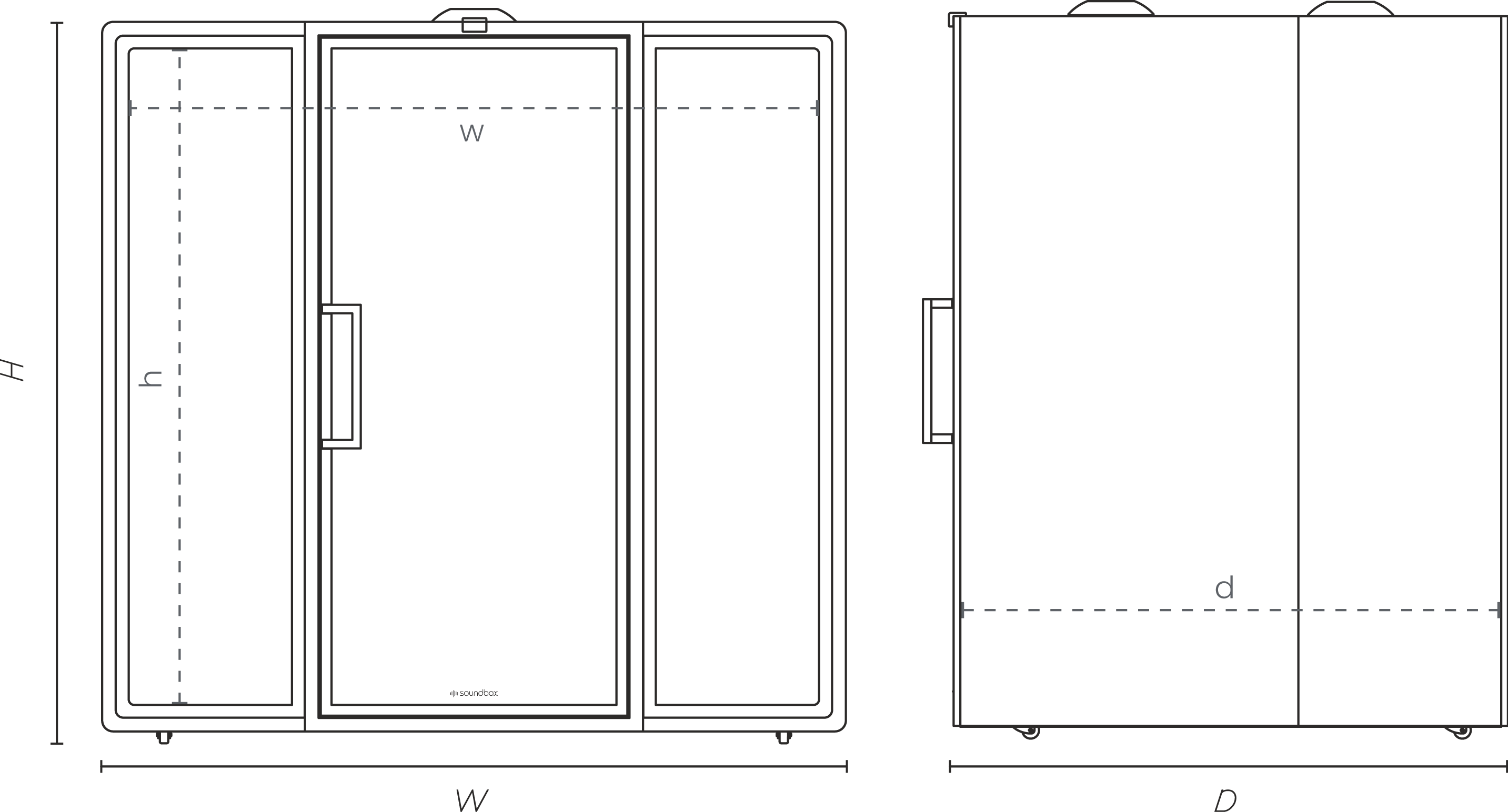 Soundbox soundproof office pod - specs image
